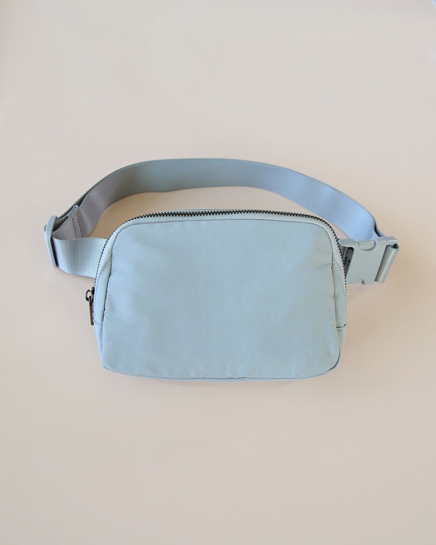 Gray Belt Bag