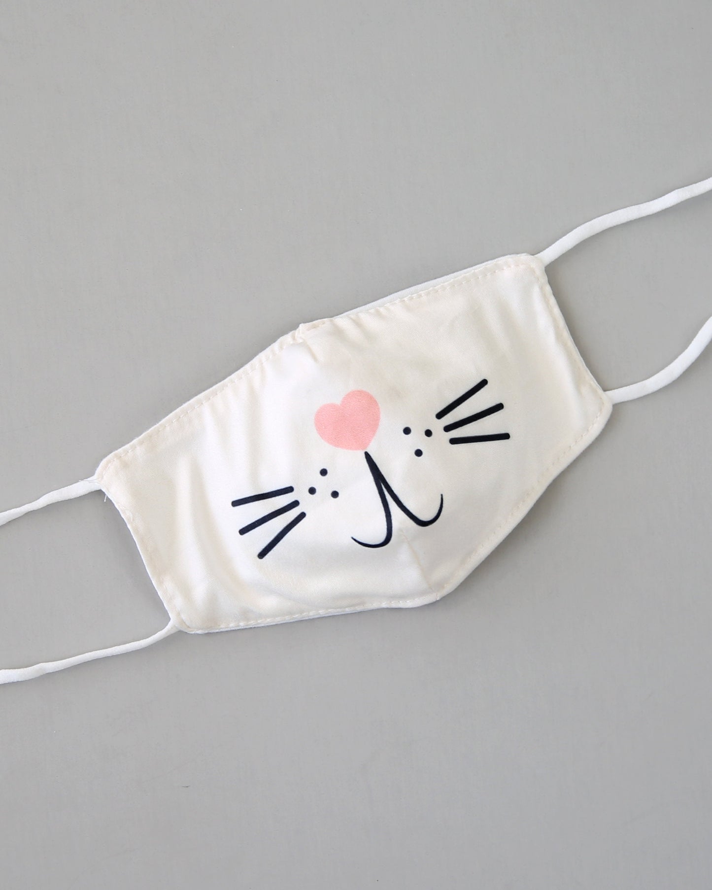 Animal Face Mask - Face Mask - Dust Face Mask - Glam Face Mask - Ivory Animal Mask