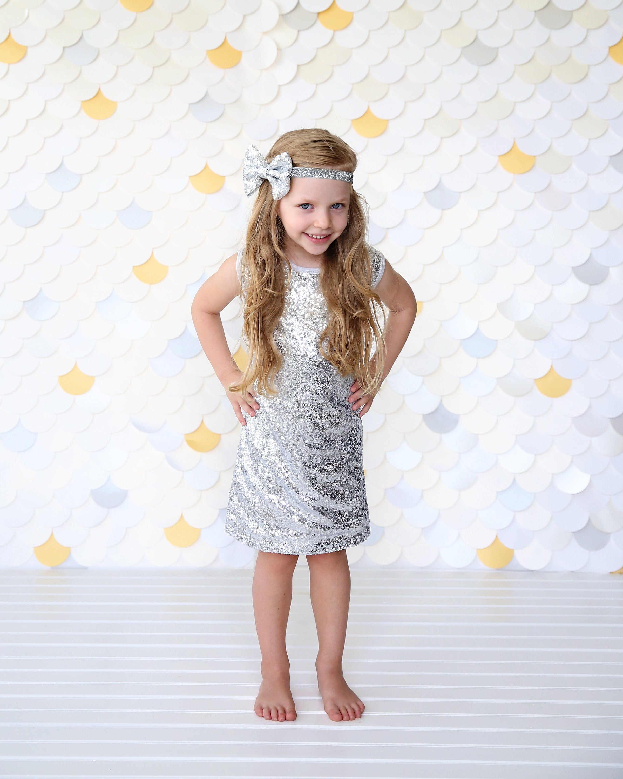 Silver Tank Sequin Dress - Silver Sequin Tunic -Sequin Shift Dress - B Whitney Elizabeth Silver Tank Sequin Dress - Silver Sequin Tunic -Sequin Shift Dress - B Whitney Elizabeth