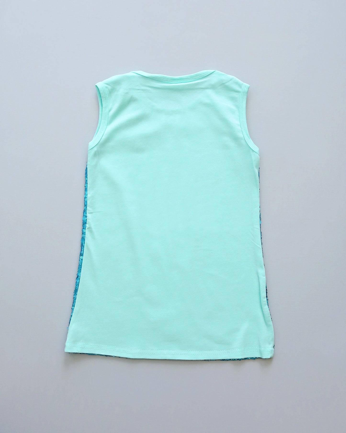 Turquoise Sequin Dress - Turquoise Sequin Tunic -Sequin Shift Dress - Birthday Dress - Party Dress - Sequin Tank Dress - Turquoise Dress