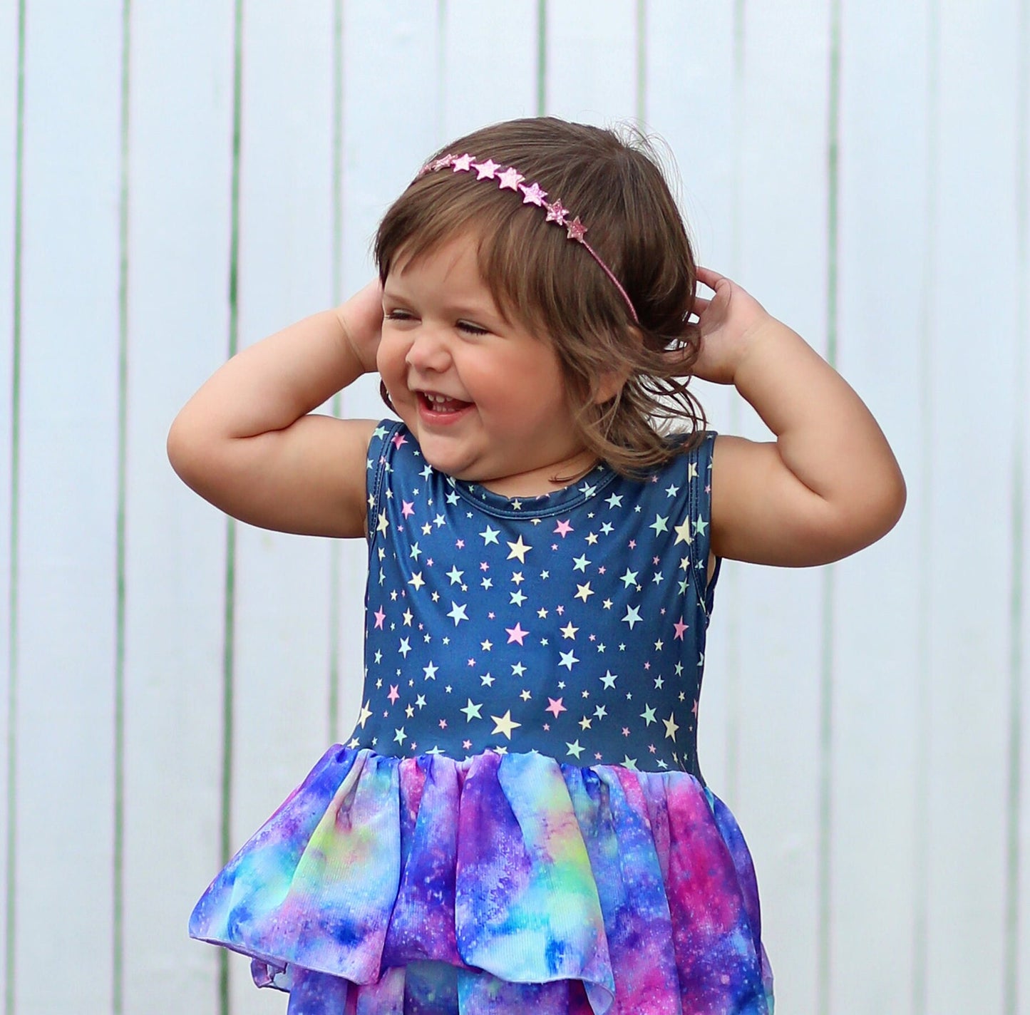 Pink Glitter Stars Headband- Glitter Headband, Pink Headband, Birthday Headband, Party Headband, Girl Birthday Gift, Gift for her, Dress up