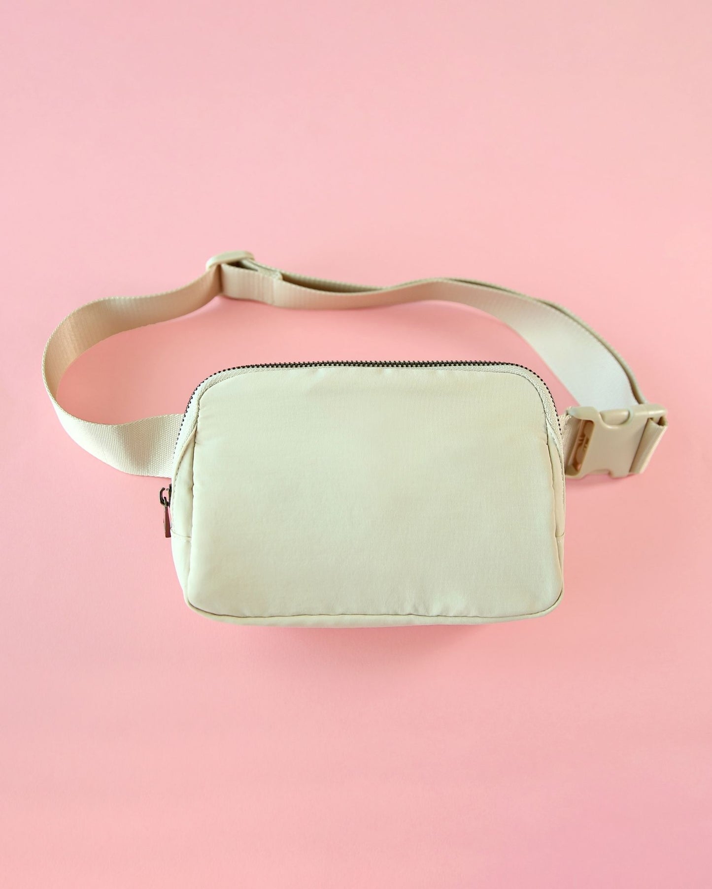 Cream Belt Bag