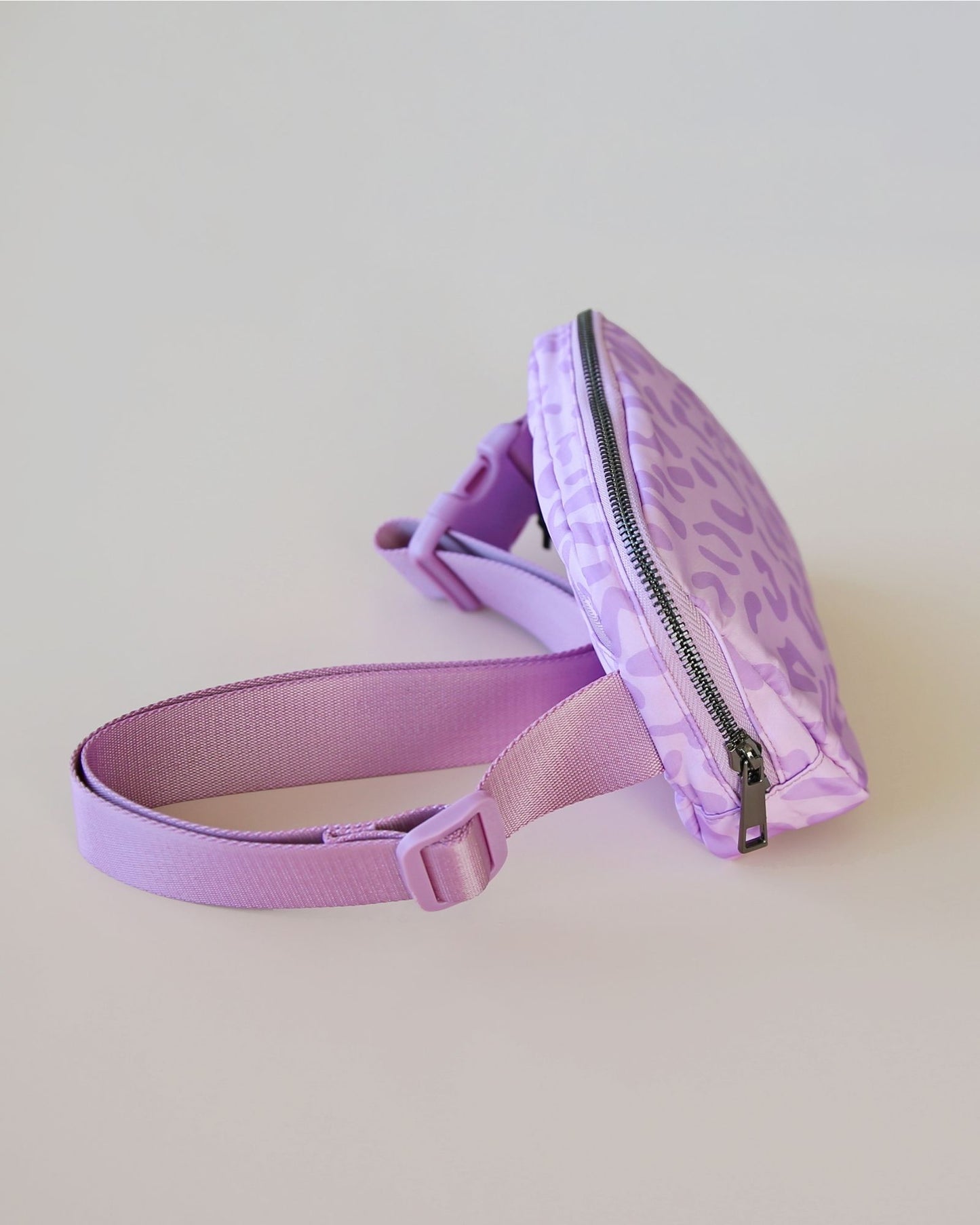 Leopard Lavender Belt Bag