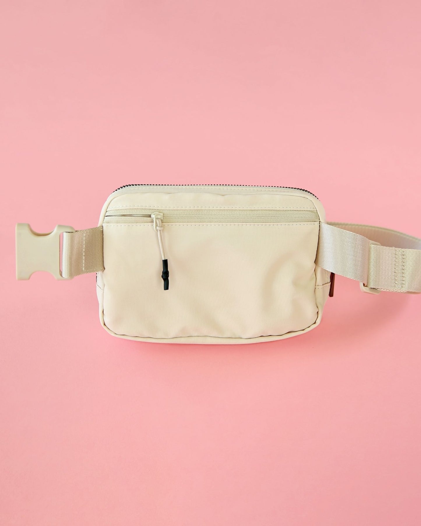 Cream Belt Bag