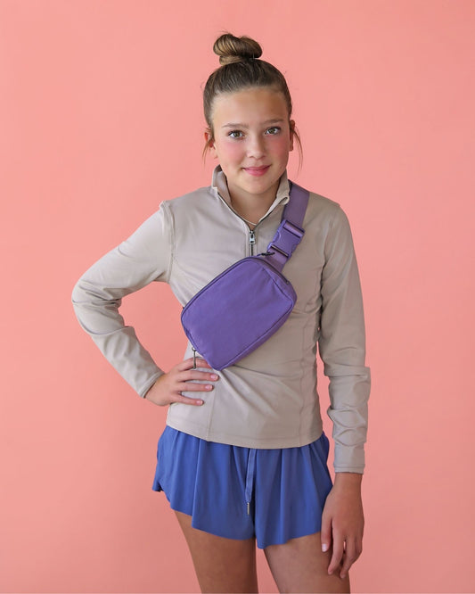 Purple Belt Bag