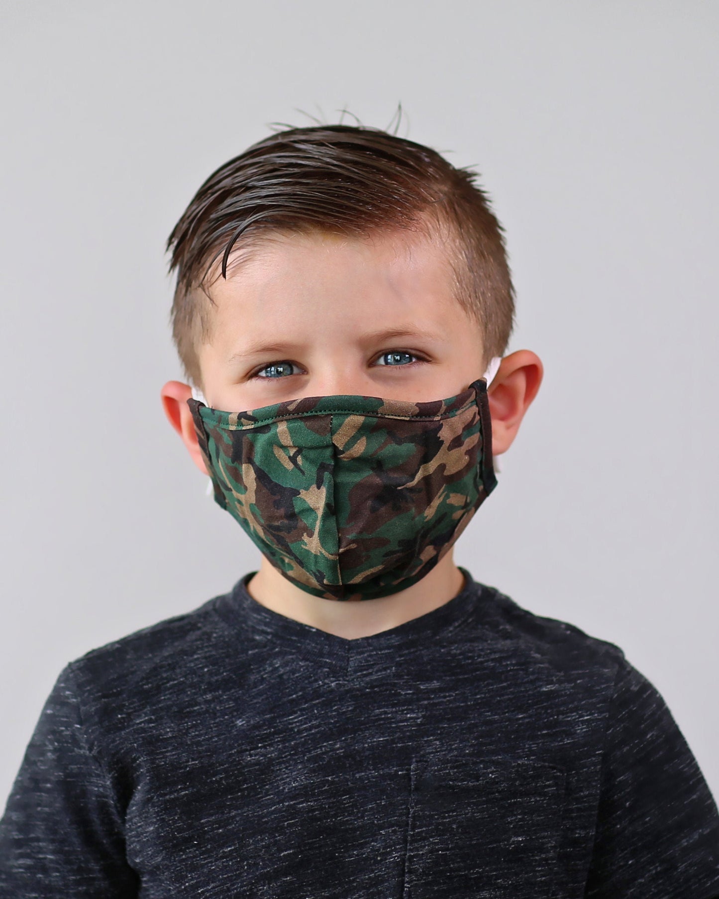 Camo Face Mask - Pocket Filter Face Mask - Dust Face Mask - Glam Face Mask - Green Camo