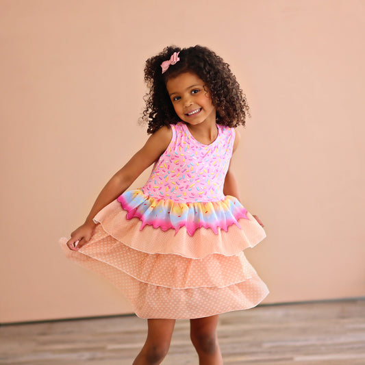 Tutu Dress in Ice Cream Cone
