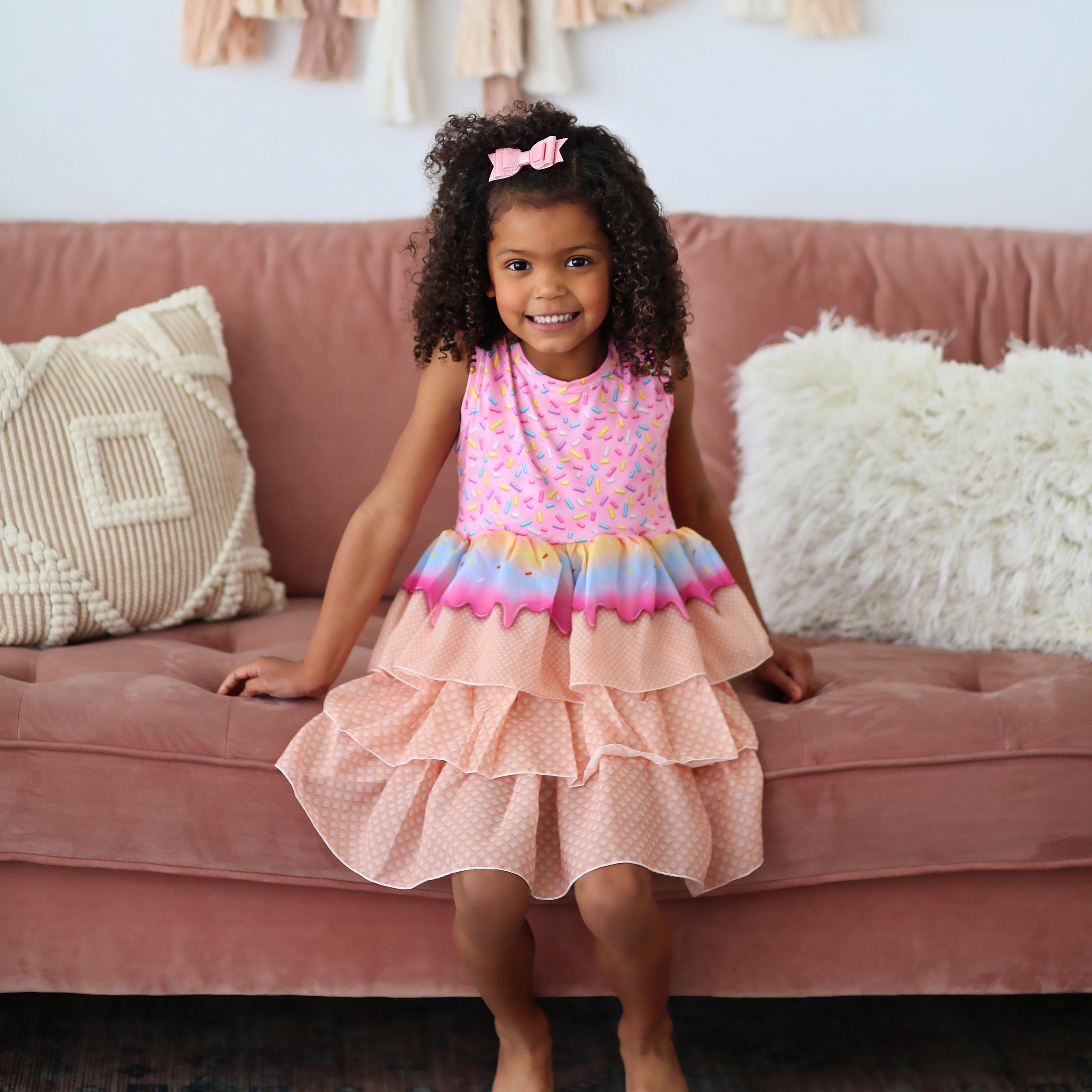 Tutu Dress in Ice Cream Cone Tutu Dress in Ice Cream Cone