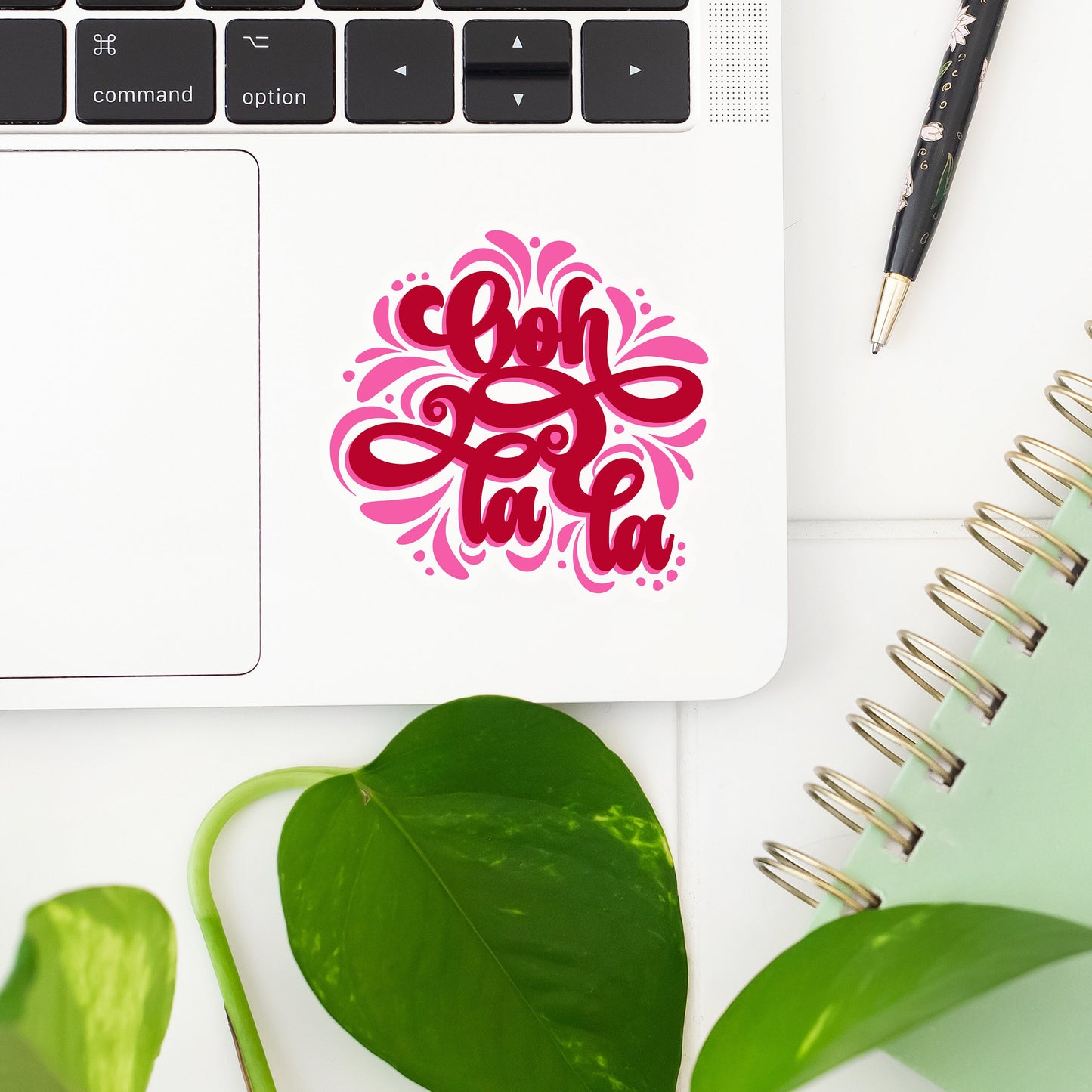 Ooh la la Sticker- Tumbler sticker, decal, laptop sticker, water bottle sticker, ooh la la, sticker, stickers, waterproof, fancy sticker